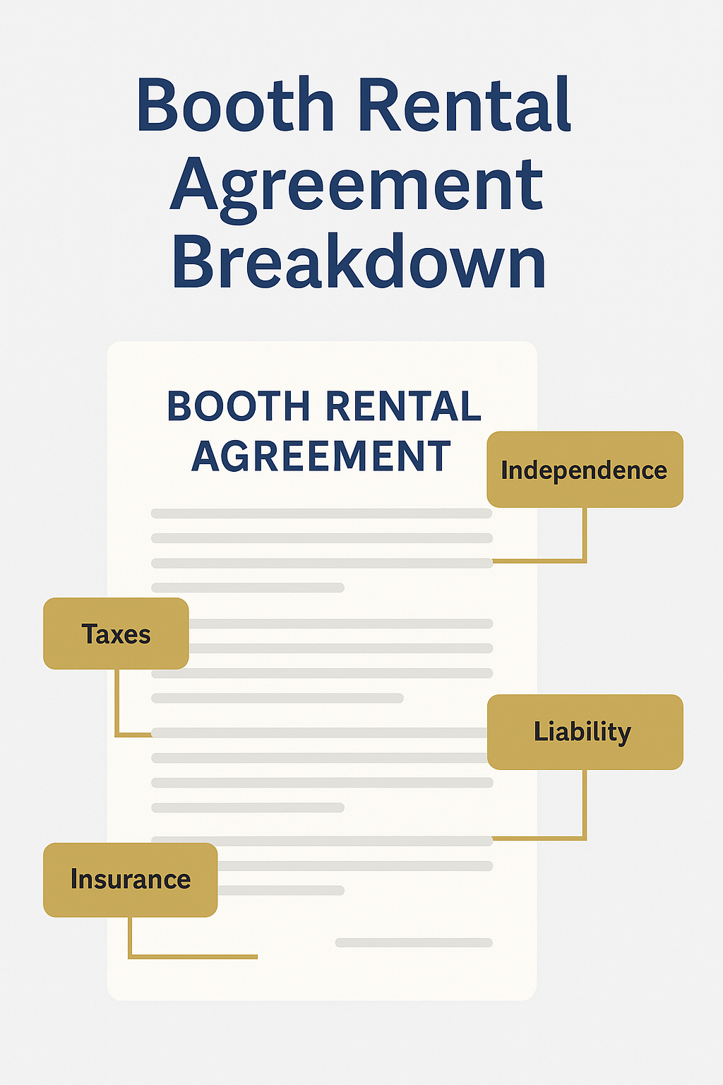 Barbershop Booth Rental Agreement